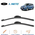 SUZUKI WIPER BLADES - FRONT PAIR, ORIGINAL METO SOFT FRAMELESS. 