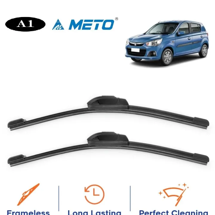 SUZUKI WIPER BLADES - FRONT PAIR, ORIGINAL METO SOFT FRAMELESS