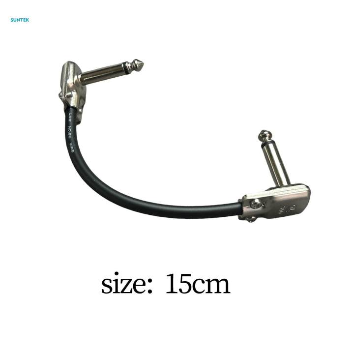 Guitar%20Patch%20Cable%20for%20Guitar%20Pedal%20Board,%20Guitar%20Pedals%201/4"%20inch%20TS%20Right%20Angle%20Guitar%20Patch%20Cable%20Flexible%20Patch%20Cords%20for%20Guitar%20Pedals%20-%20Image%209