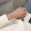 Enacolor Delicate Crystal Bow Pearl Bracelets Girls Fashion Bangle Jewelry Accessories Gifts Korean Ins. 