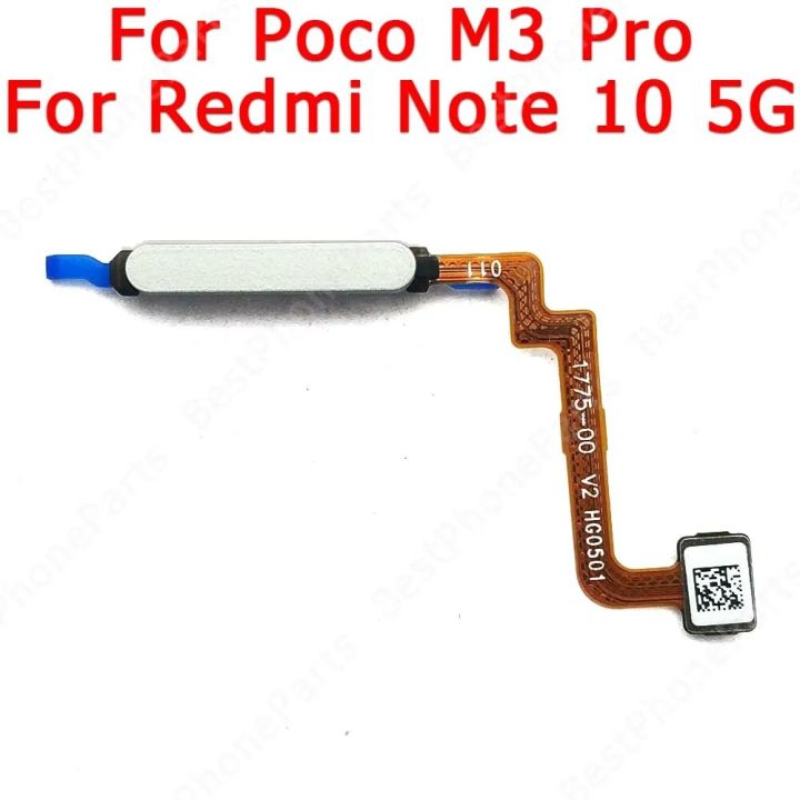 Fingerprint%20for%20Xiaomi%20Mi%20Poco%20M3%20Pro%20Redmi%20Note%2010%205G%20Finger%20print%20sensor%20home%20button%20ribbon%20flex%20cable%20Spare%20Parts%20-%20Image%204