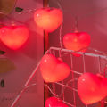 Led Red Love Heart String Lights For Xmas Garland Party Holiday Pink Girl Romantic Fairy Lights Wedding Decoration. 