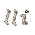 Reading Writing3Pcs Metal Drive Shaft CVD for WPL B16 B36 JJRC Q60 Q63 Q64 MN77 FY004 6WD 6X6 1/16 RC Car Upgrade PartsWooden Toys. 