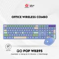 FANTECH WK895 GO Pop Office Wireless Keyboard Mouse Combo. 