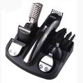 Professional Cordless Rechargeable Hair Clippers Set With 2 Batteries 4 Comb Guides And Scissors. 