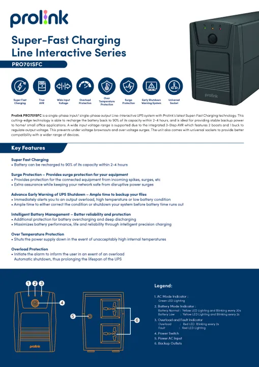 PROLiNK%20PRO701SFC%20650VA%20Line%20Interactive%20(%20Uninterrupted%20Power%20Supply%20)Ups%20For%20Computer%20-%20Image%203