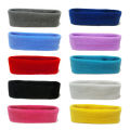 Sport Cotton Sweatband For Women Men Yoga Strong Elastic HeadBand. 