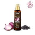 WOW Skin Science Onion Black Seed Hair Oil with Comb - 100mL  (FROM INDIA SAB). 
