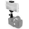 【All Of Me】2 in 1 phone clip 360 ball head hot shoe adapter mount fit DSLR SLR. 