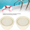 2Pcs Swimming Pool Supplies Ladder Rubber Plug Ladder Safety Bumper Swimming Pool Accessory. 