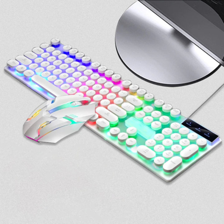 Firewings%20Typewriter%20Style%20Key%20board%20USB%20LED%20Backlit%20Round%20Keycaps%20Gaming%20Keyboard%20-%20Image%206