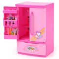 Mini Pink Refrigerator Fridge Kids Children Role Play Indoor Game Playing House Educational Home Appliance. 