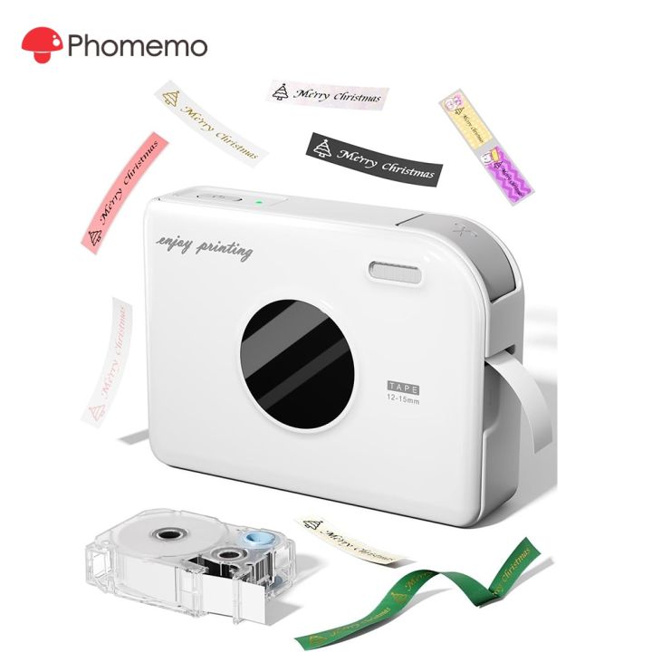 Phomemo A30 Label Maker,Portable Satin Ribbon Printer