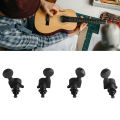 Ukulele Tuning Pegs 4 String Ukulele Peg Full Closed Left and Right with Screws for Musical Instrument. 