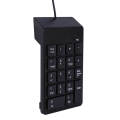 Numeric keypad USB mini number pad numpad 18 keys keyboard for desktop PC Pro. 