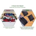 2 or 4 Pack Portable Nylon Waterproof Shoe Storage Bags with Zipper Closure for Men and Women Travel or Family Item Organize. 