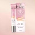 Original Pond's BB+ Cream 18g - SPF 30+ Ivory Shade Vitamin Enriched Light Foundation - Instant Spot Coverage Make-up Glow. 