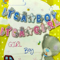 It's a boy It"s Girl Banner Baby Shower Banner Birthday Party Decorations. 