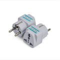 Multifunction Universal AU UK US To EU Electrical Socket Type E/F France Spain Plug Travel Adapter AC Outlet KR Plug Adapter YUYIN. 