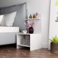 VTEC FURNITURE Modern Side Table / Bedside Table / Nightstand. 