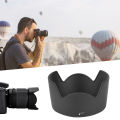 Lens Hood Durable Solid Mount for AF-S DX 55-200mm 85mm F/3.5G Protection Daily Furniture. 
