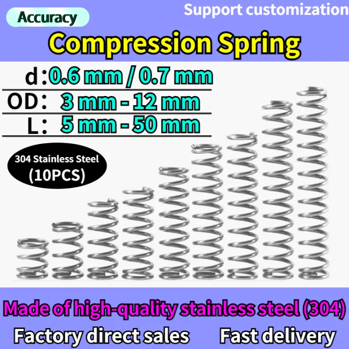 10Pcs%20Wire%20Diameter%200.6mm%200.7mm%20304%20Stainless%20Steel%20Small%20Compression%20Spring%20OD%203mm/4mm/5mm/6mm/7mm/8mm/9mm/10mm/11mm/12mm%20-%20Image%204