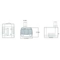 5V USB mini Water Pump fish Tank Fountain aquarium filter Low Noise Brushless Motor Submersible BPH.