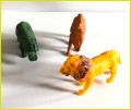 Royal's Animal Set 1: 666C Wild ANIMAL Toys Solid PVC Plastic Animal World small size nine Animals Set toys. 