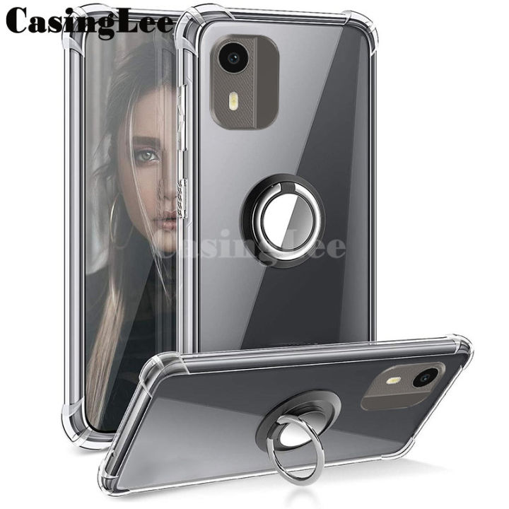 For%20Nokia%20C12%20Case%20Soft%20Clear%20Transparent%20Protector%20Shockproof%20Car%20Magnetic%20Holder%20Ring%20Back%20Cover%20Casing%20hp%20Nokia%20C12%20Phone%20case%20-%20Image%202
