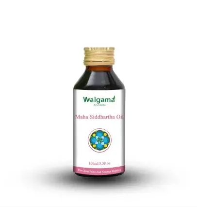 Maha siddhartha oil for Chest Pain,Reduce phlegm in chest neck and shoulder,Cure covid infection based cough