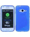 Back Cover For Galaxy Ace 4 - Blue. 