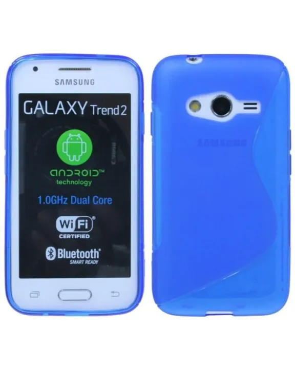 Back Cover For Galaxy Ace 4 - Blue