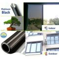 60×200Cm Anti UV Waterproof Window Stickers / Privacy Tint One Way Mirror Film Decoration / Glass Insulation Sunscreen Sticker For Home Office Bathroom Bedroom 1Pcs. 