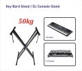 50kg Keyboard Stand Double Braced X Style Digital Piano Stand DJ Console Stand  heavy weight. 