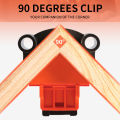 Wood Angle Clamps 90 Degrees Woodworking Corner ClampRight Clips DIY Fixture Hand Tool Set for Taper,T Joints,Plate. 