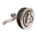 Pull 316 Stainless Steel Boat Cam Latch Polished Finish Adjustable Marine Latch Flush Lift Latch Marine Ship. 