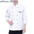 Cook Uniform Double-breasted Plus Size Long Sleeves Cook Uniform. 