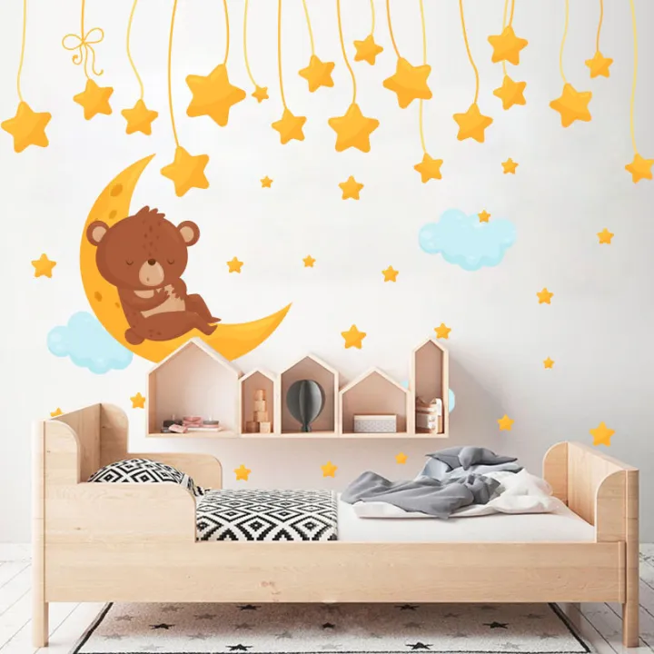 Large%20size%20sleeping%20cute%20bear%20star%20moon%20room%20wallpaper%20nursery%20window%20decor%20without%20radium%20stars%20wall%20stickers%20waterproof%20decoration%20flower%20butterfly%20wedding%20birthday%20kids%20cartoon%20new%20born%20baby%20gift%20-%20Image%204