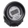 holder】 40-140℃ 2 In 1 Voltmeter Water Temperature Gauge Racing Digital Water Temp Meter Sensor with Joint Sensor Hose. 