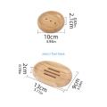 Y08D for Creative Wooden Soap Box Filter Draining Water Soaps Holder Storage. 