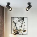 CANMEIJIA Spot Light 220V Foldable LED Downlights Track Lights Ceiling Lights 40W Surface Mounted Spotlight. 