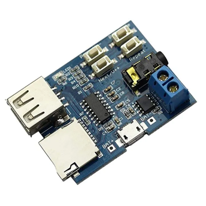 2X Mp3 Lossless Decoding Board Mp3 Decoder Module TF Card U Disk ...
