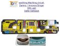 Washing Machine Circuit (pcb) Damro/innovex/Singer (Singer SWM-SWD60A / innovex DFA n60). 