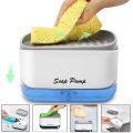 Soap Dispenser Dish Detergent Sponge Included Foam Pump Bottles Sanitizer Holder Sponge Stand Kitchen Toilet Soap Dish Dispenser. 