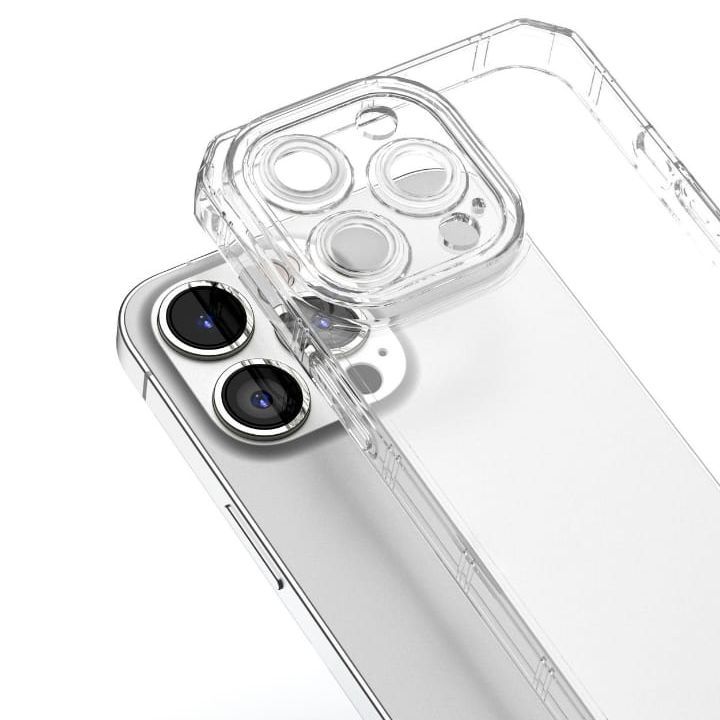 Full Covered Camera Lens Protection Shockproof Clear Case For