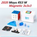 New Newet 2020 Moyu R3M Magnetic 3x3x3 Rubik' Cube R3 M Cube peed Puzzle Toy for Children. 