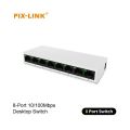 8 Port Network Switch PIX-LINK SW08 10/100Mbps. 