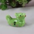 1pc Ceramic Chopsticks Holder Cute Dragon/pandan Shape Chopstick Stand Rest Rack Spoon Fork Holder For Dinner Table Decor. 