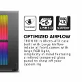 ARMAGGEDDON TRON VII MIRCO-ATX GAMING PC CASE (BLACK). 