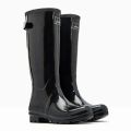 Spring and Summer Knee-High Rain Boots Non-Slip Men's and Women's Rubber Boots British Fashion Catch the Sea Rubber Boots Women's Western Style Slim Fit Riding Boots Shoe Cover. 